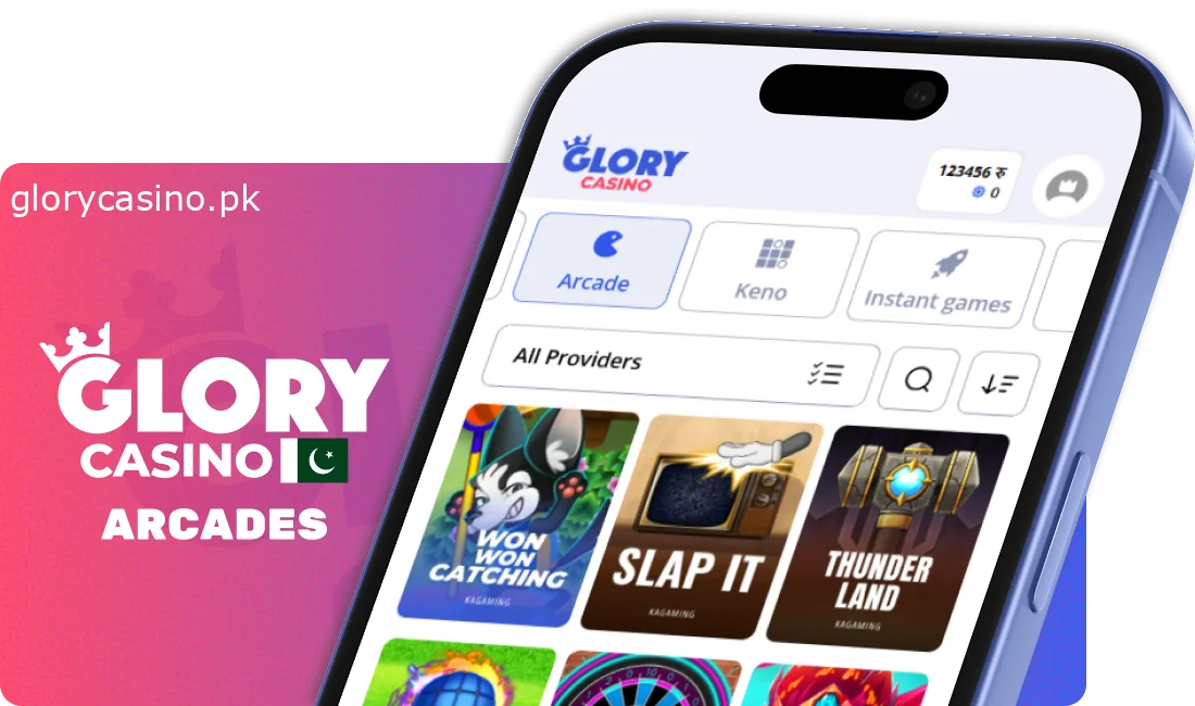 Glory Casino Arcade Games