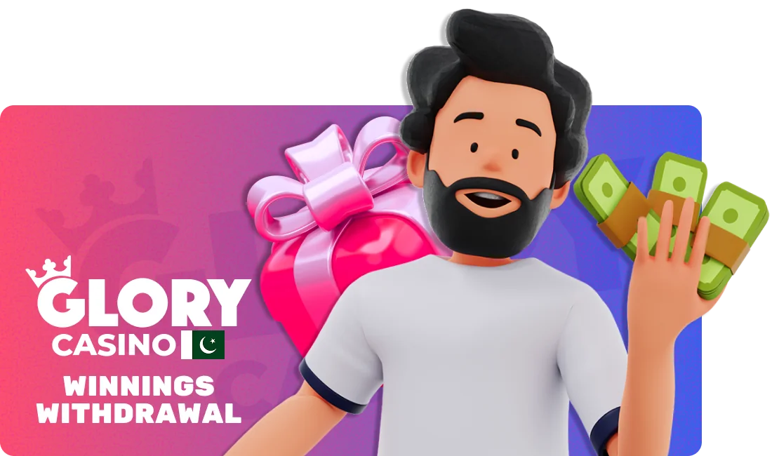 Withdrawal methods for pakistani players at Glory Casino