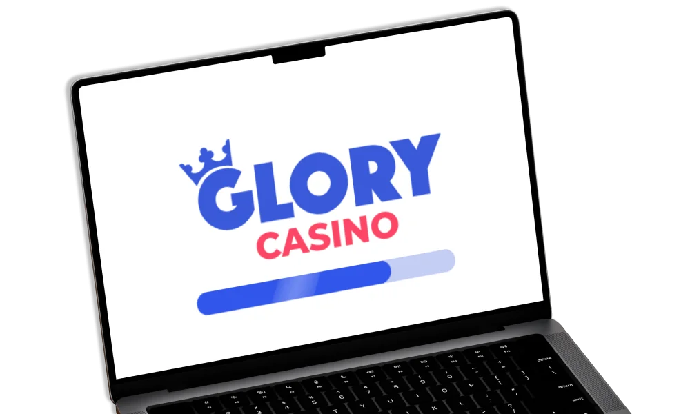 Go to the Glory Casino site or app