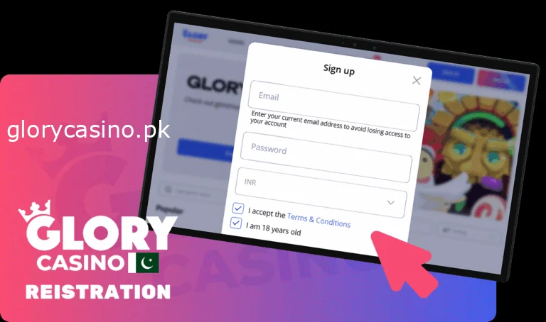 Glory Casino Registration in Pakistan