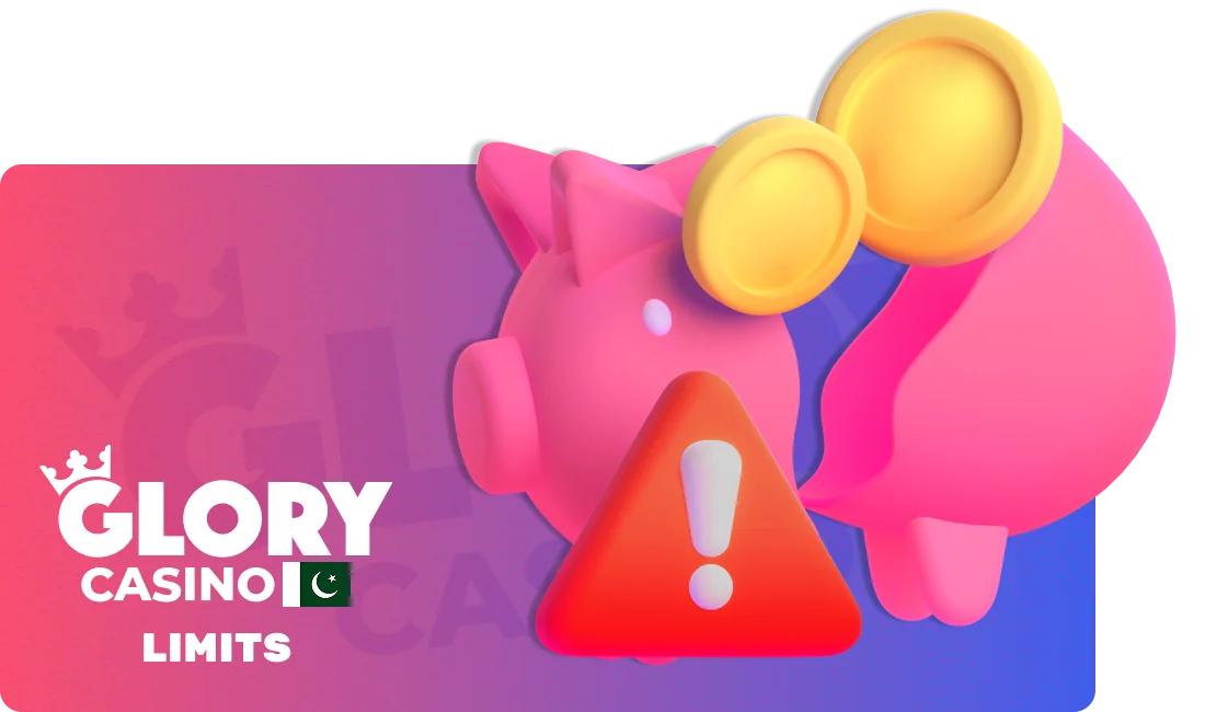 Deposit limits at Glory Casino in Pakistan